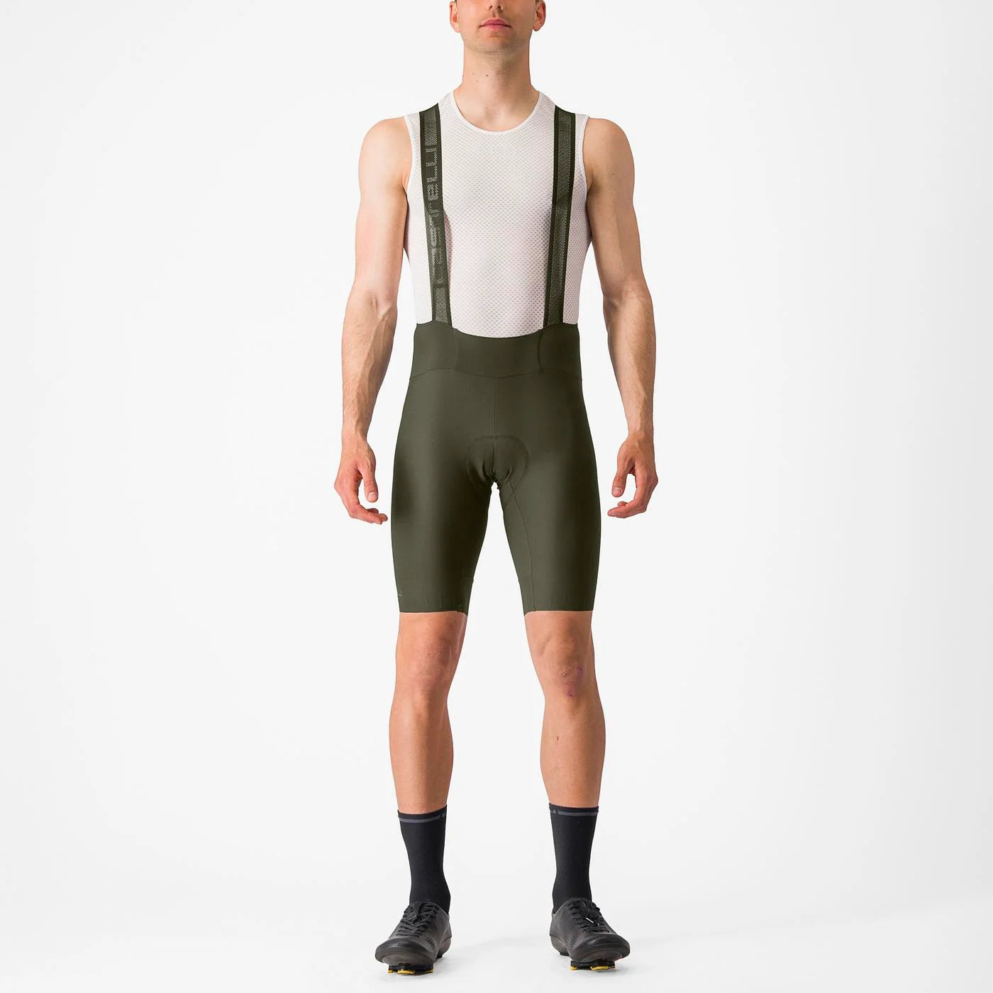 deep green Espresso Bibshort M