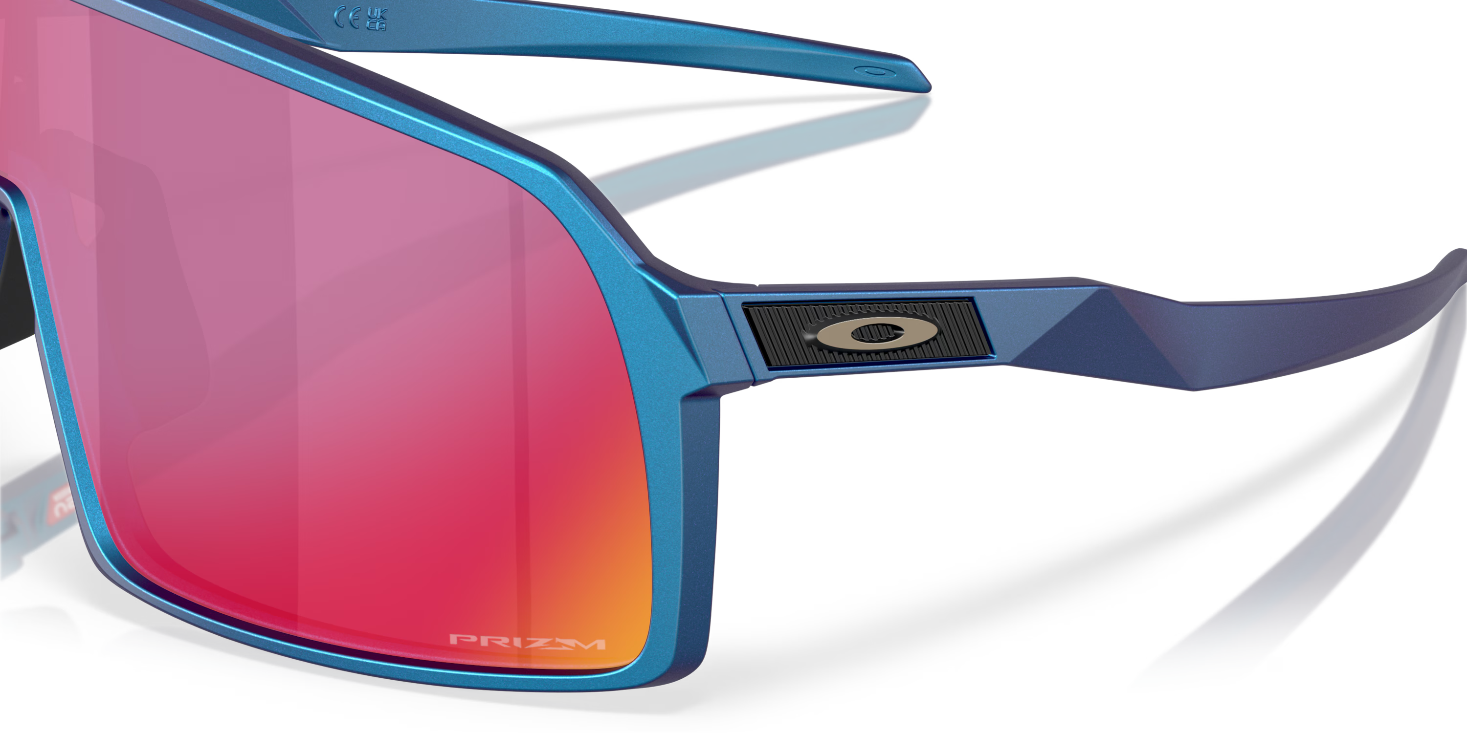 Sutro - Matte Cyan/Blue Colorshift Frame/Prizm Road Lenses