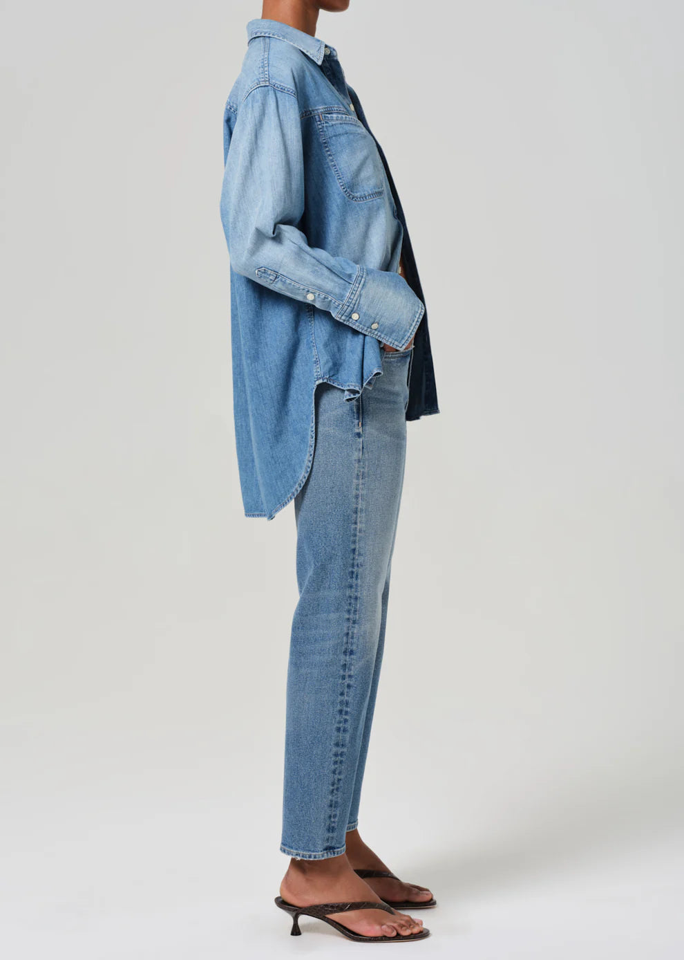 Delfina High Rise Straight W