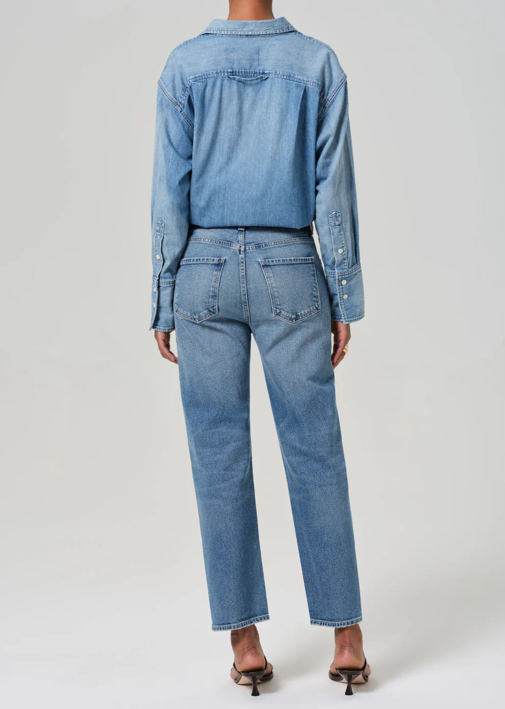 Delfina High Rise Straight W