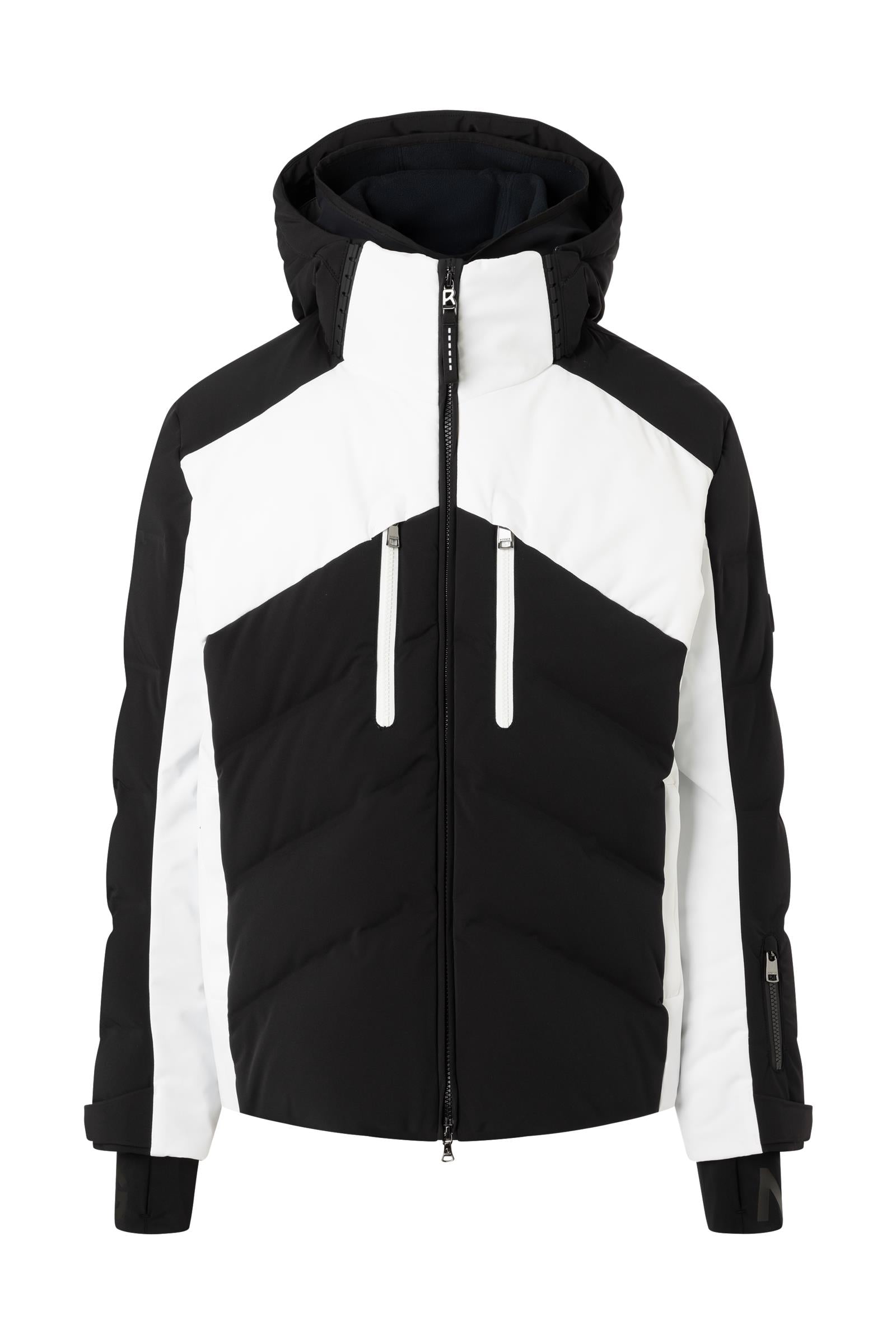 black Jervis Ski Jacket Man