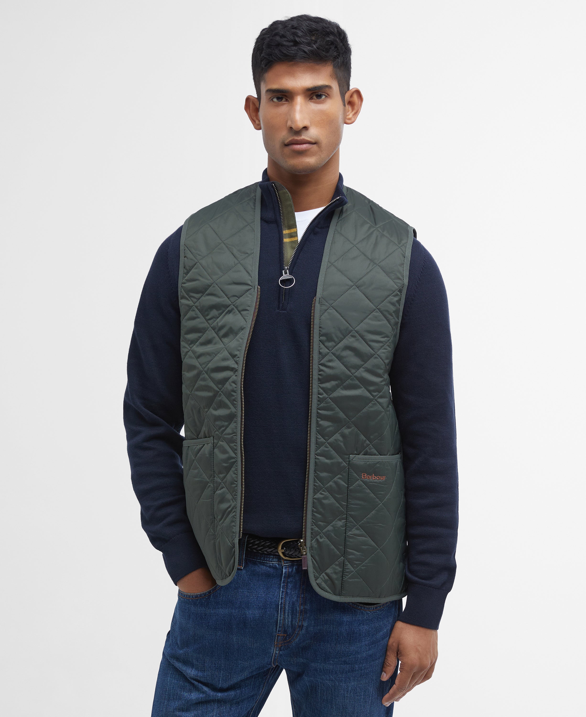 Quilted Waistcoat Zip-In Liner M