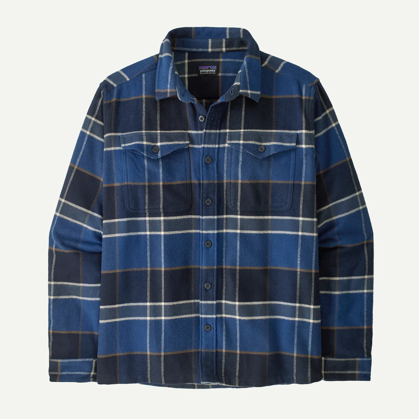 cycles: sunken blue Fjord Flannel Shirt Man