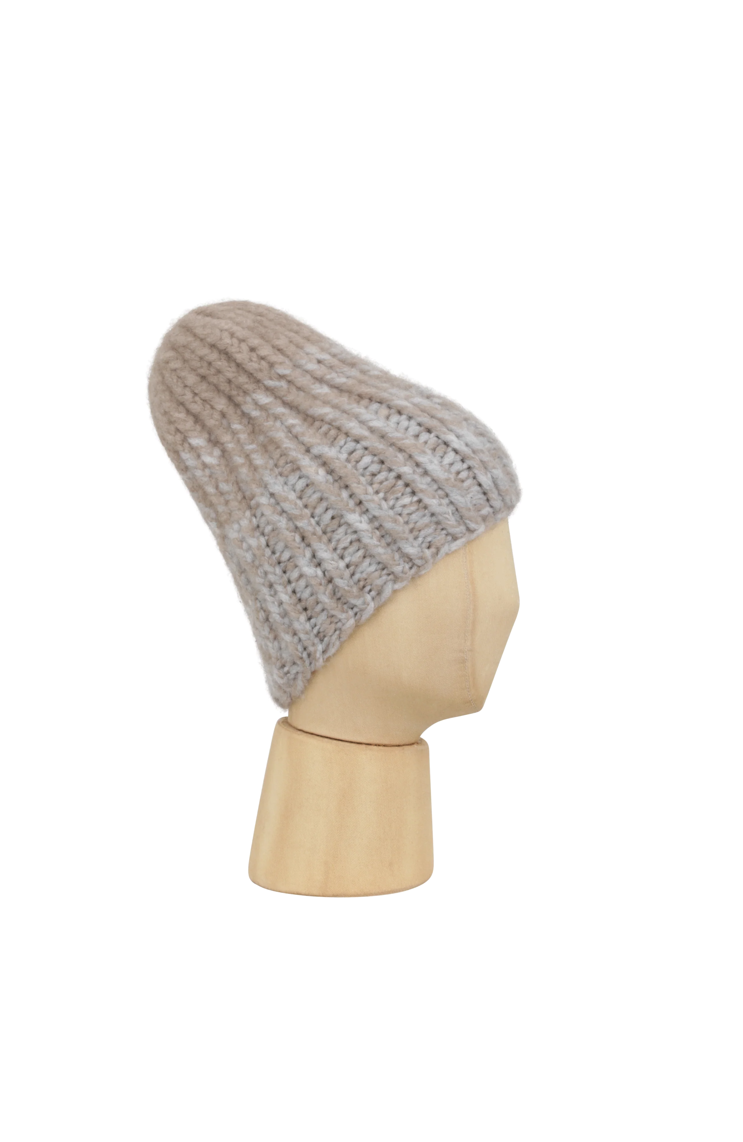 cashmere/color Beanie1 Cashmere Knit Hat W