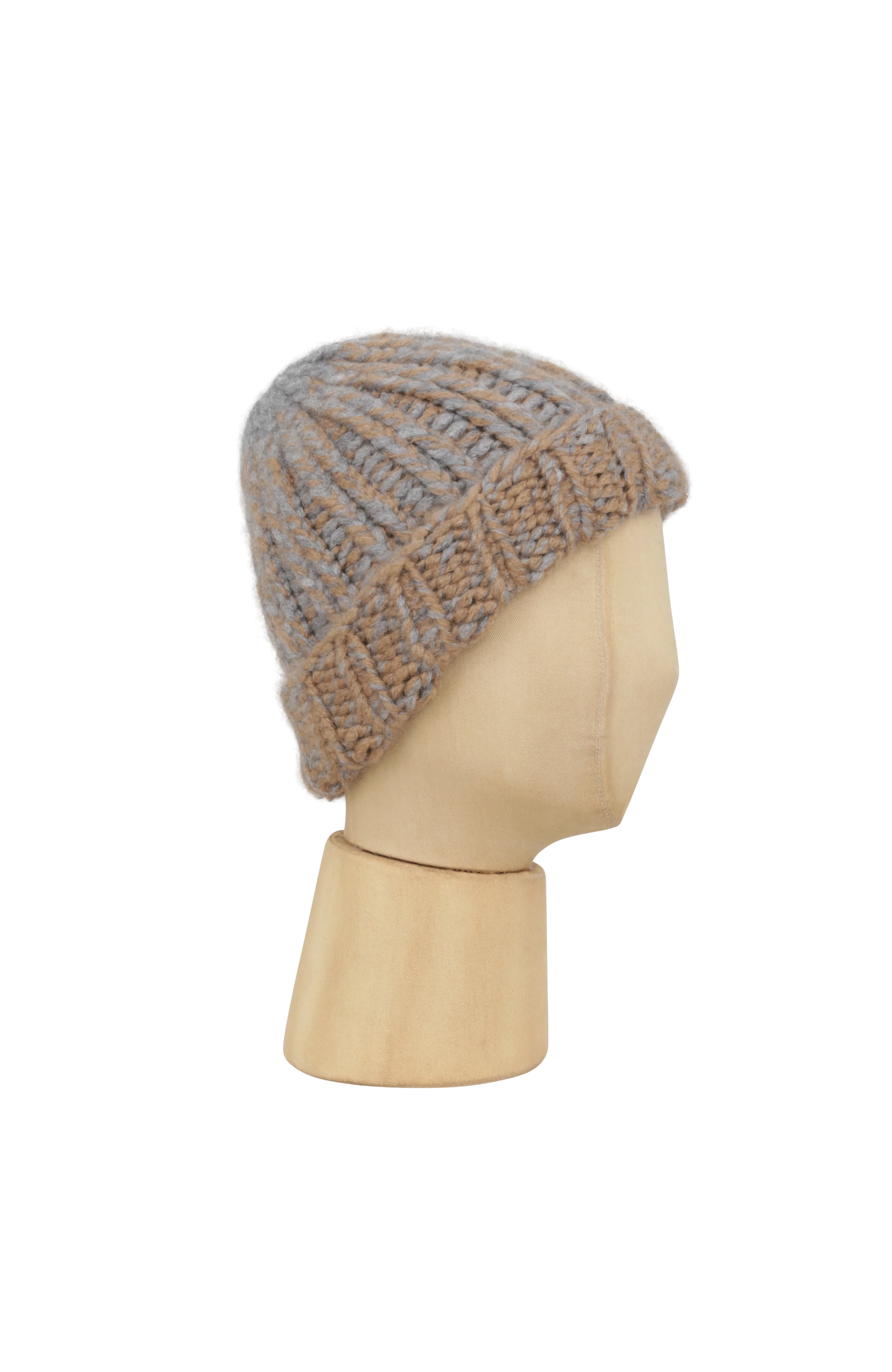 Beanie1 Cashmere Knit Hat W