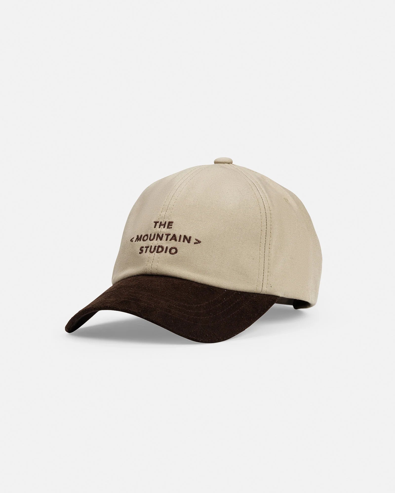Cotton Cap With Suede