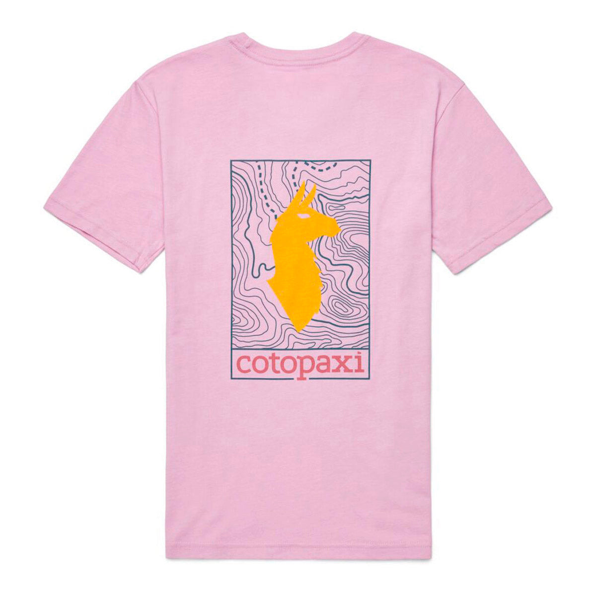 Llama Map Organic T-Shirt W