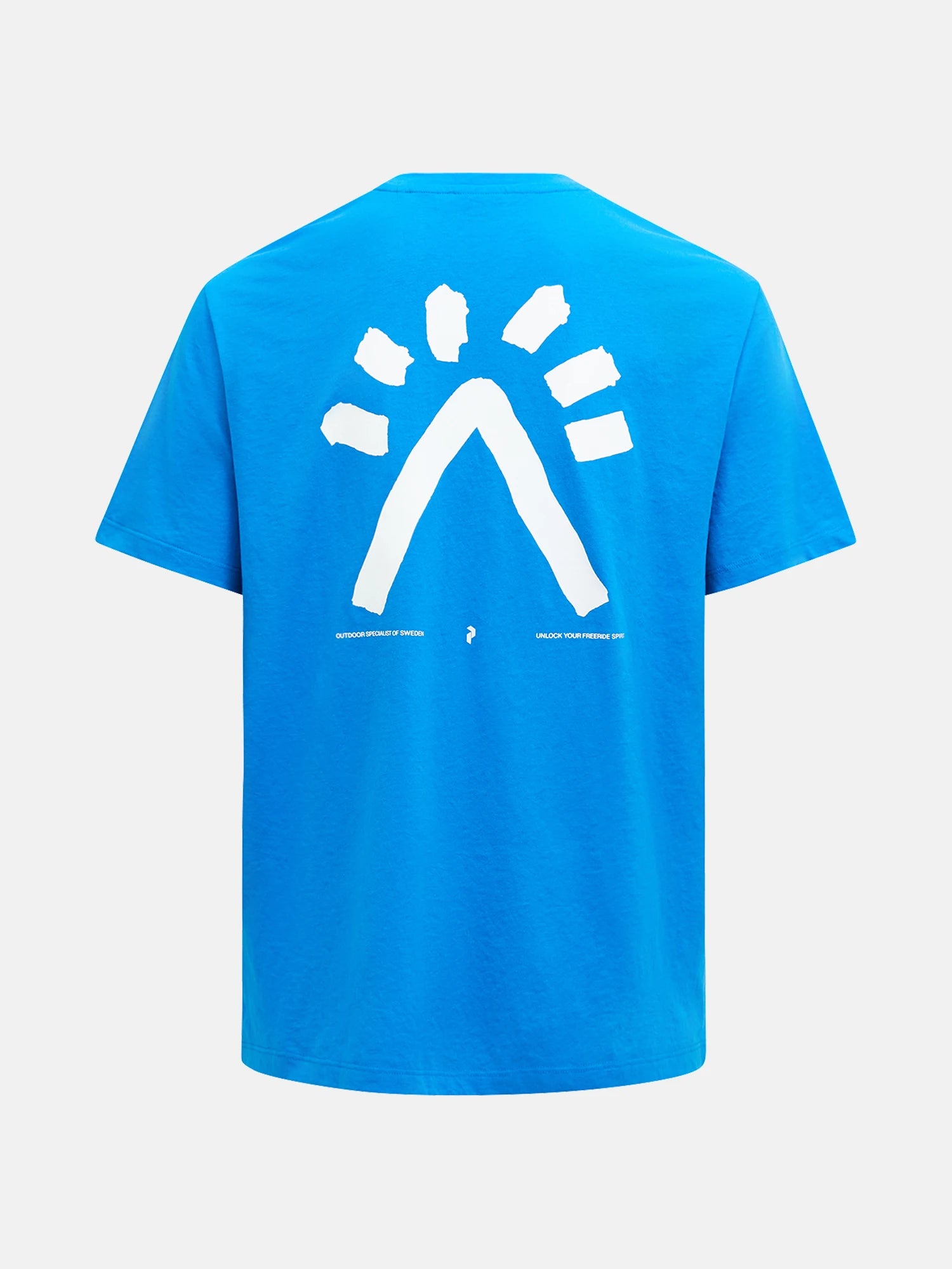 brilliant blue Explore Graphic Tee M