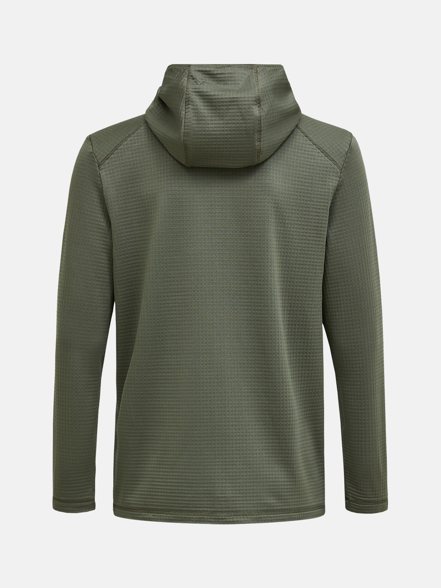 Trail Polartec Zip Hood M