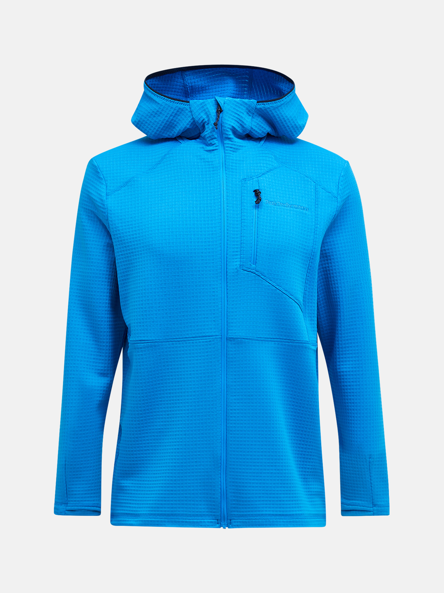Trail Polartec Zip Hood Man