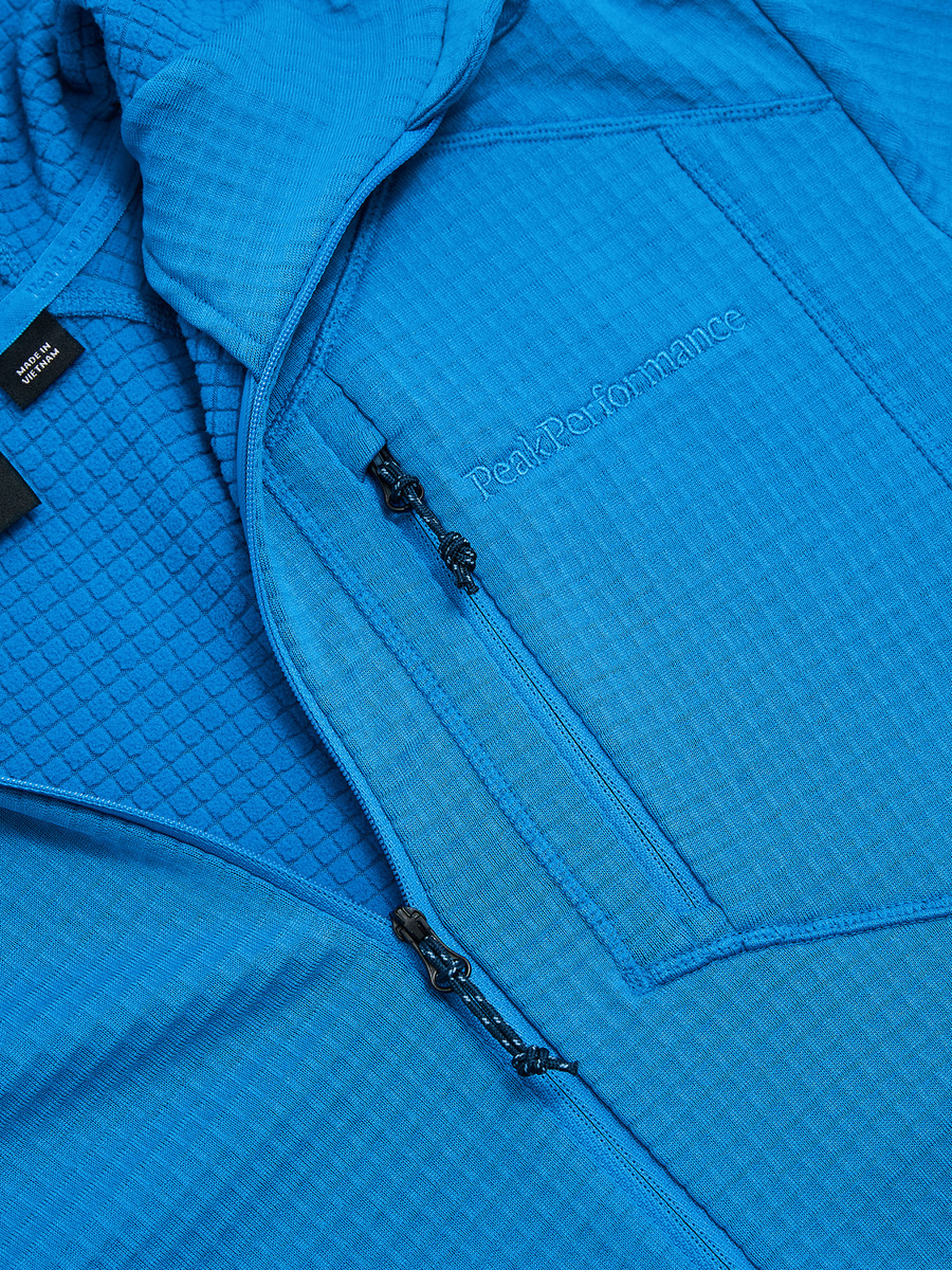 Trail Polartec Zip Hood M