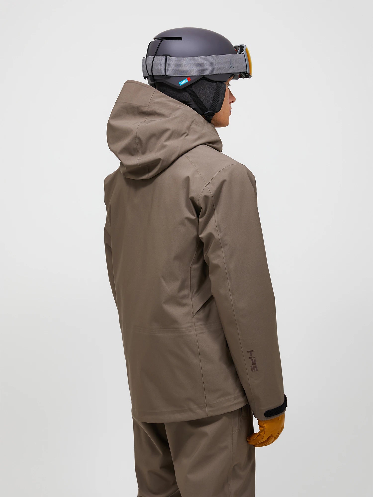 Maroon Hipe 3L Shell Jacket Man
