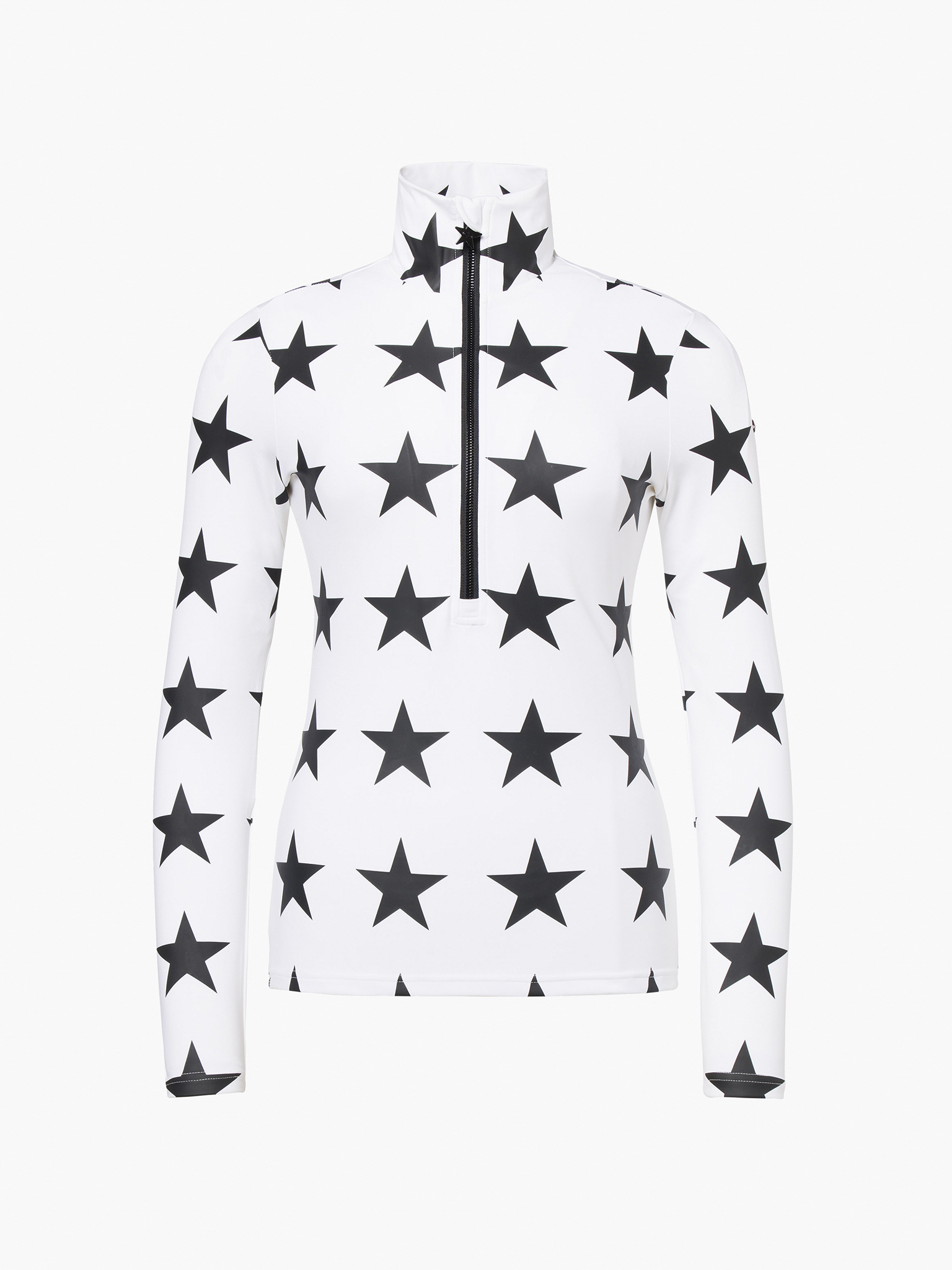 white Lunaria Ski Pully W