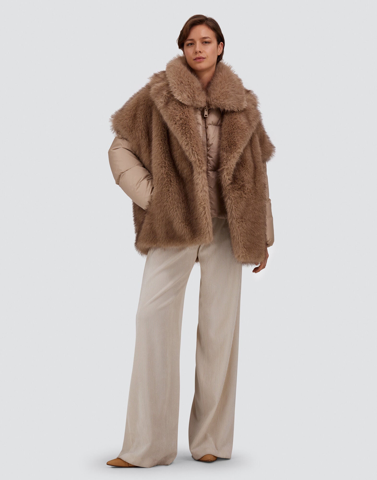Vest Faux-Fur Wmn