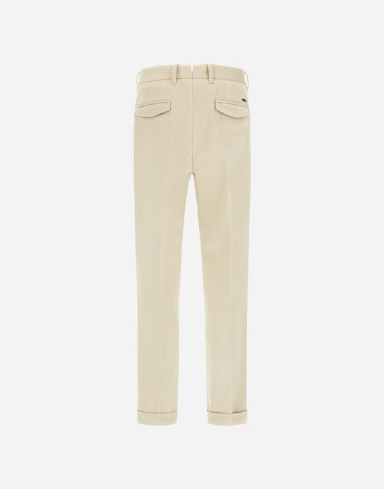 Regular Fit Turn-Up Trousers M