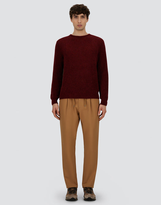 Alpaca Mix Crew-neck M