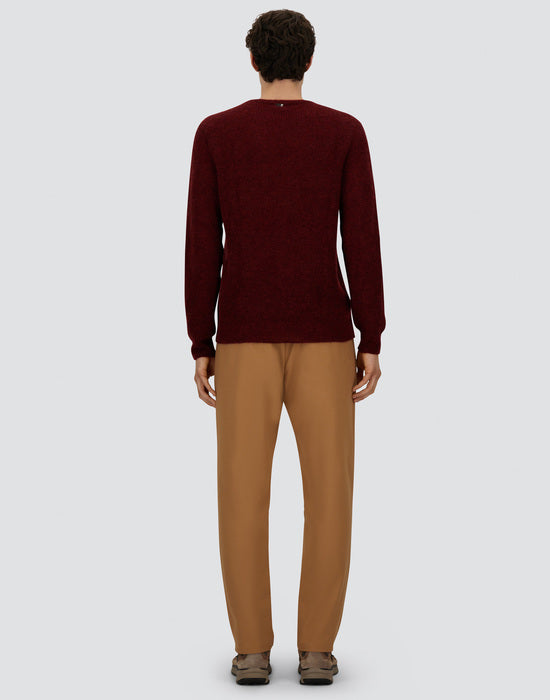 Alpaca Mix Crew-neck M