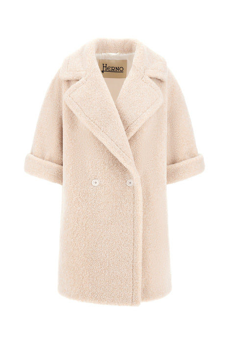 Coat Melange Teddy W