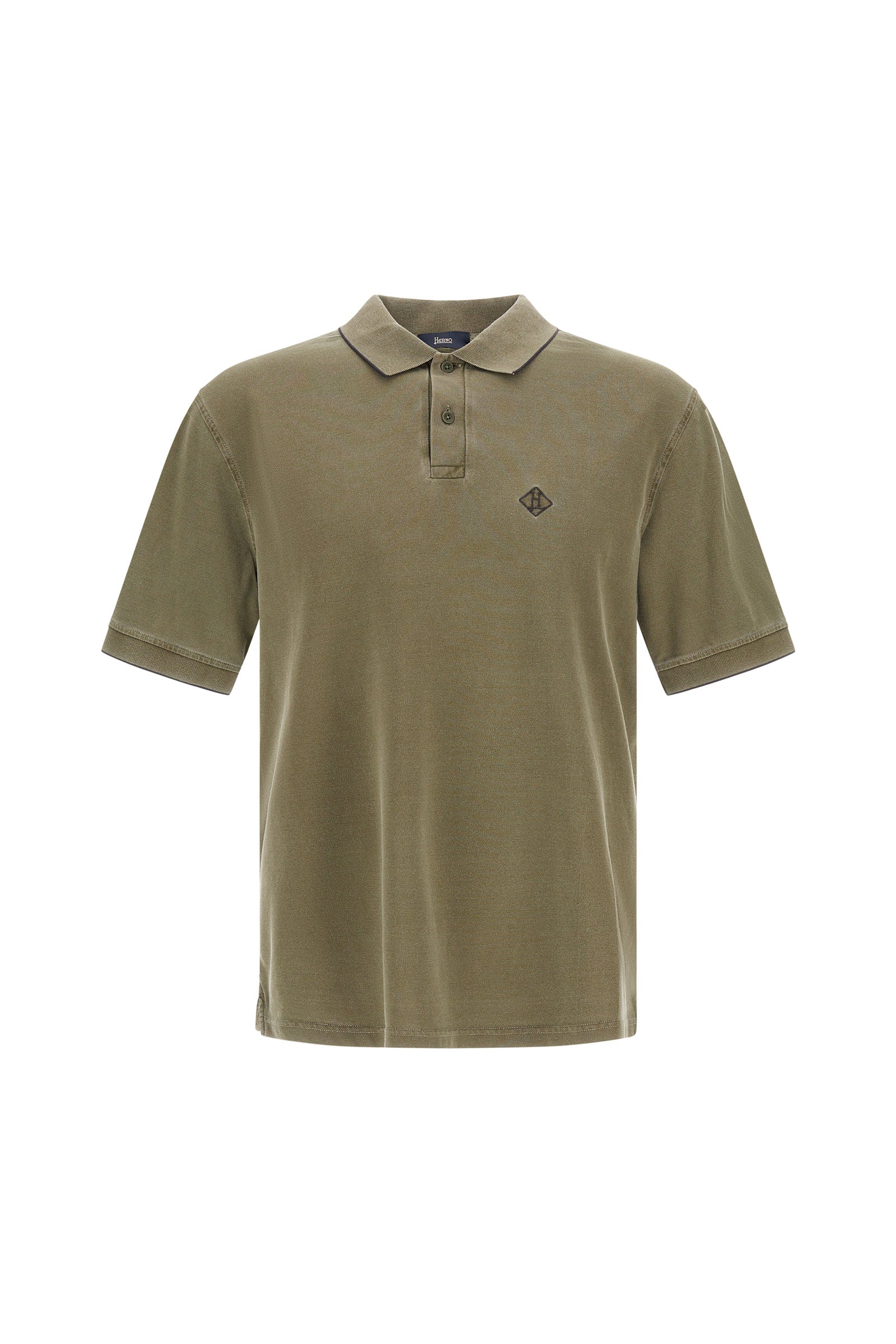 Polo In Piquet Pigment Dye M