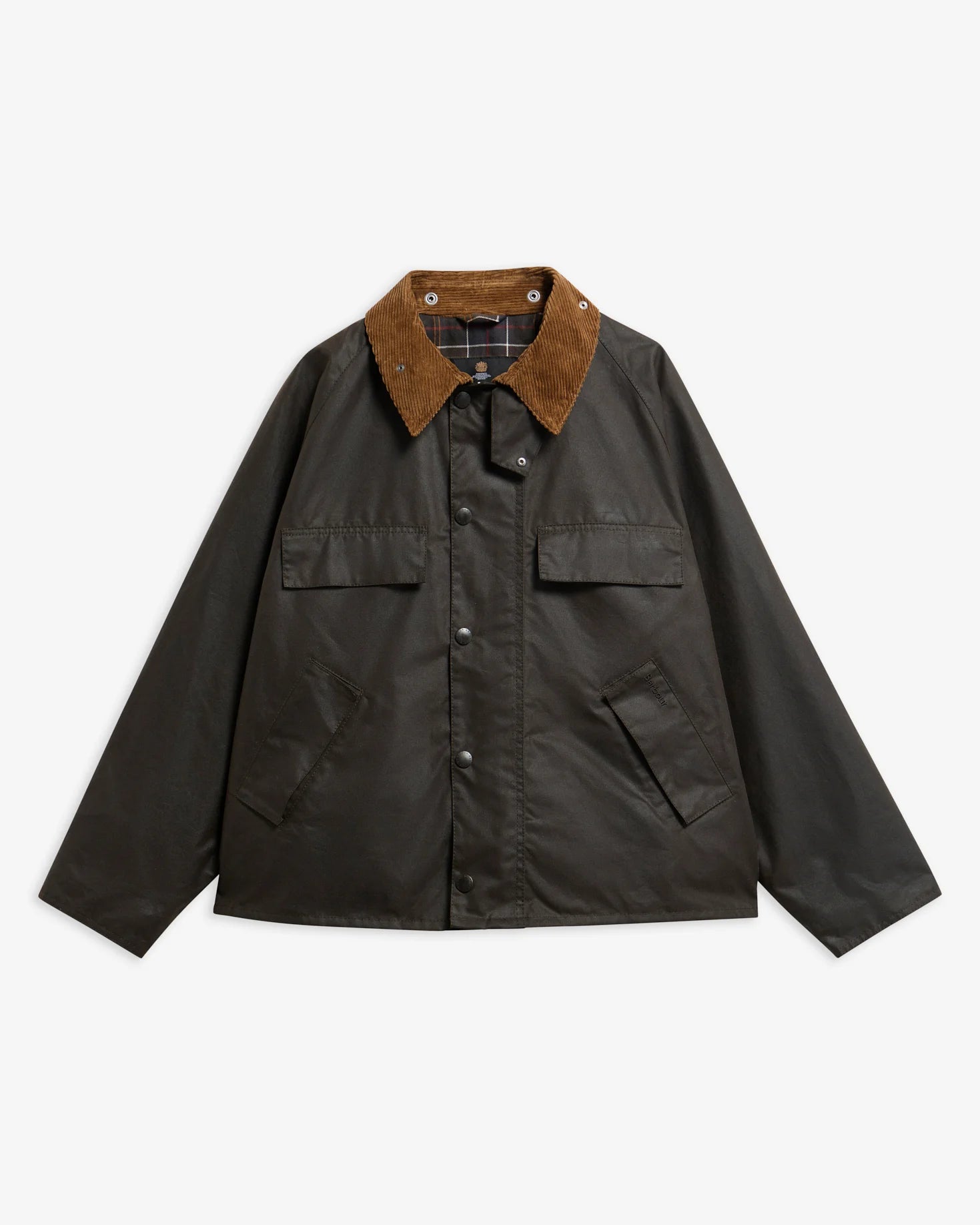 dark brown Four Poket Transport Wax Jacket Man