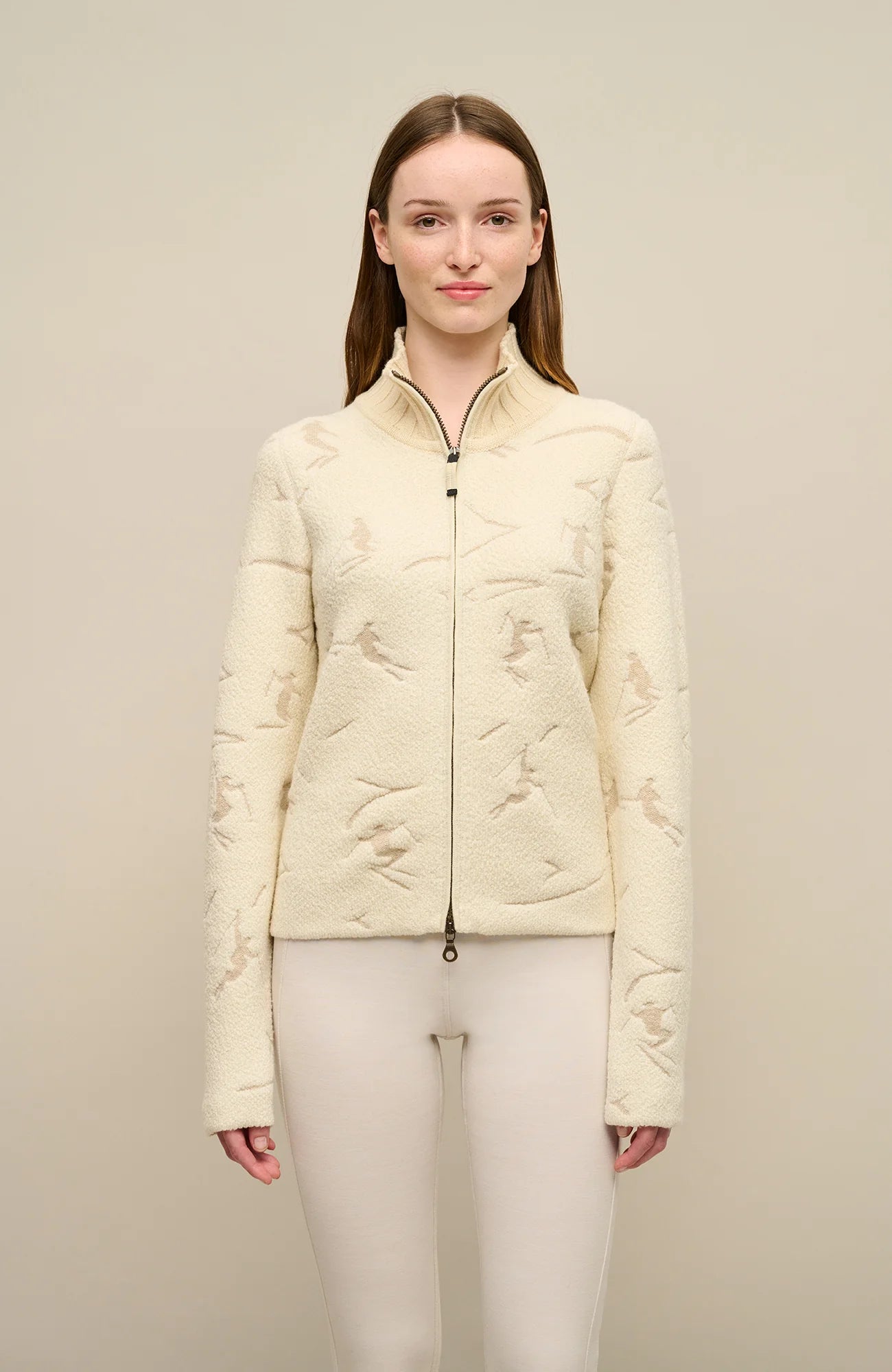 Neele Merino Zip Jacket W