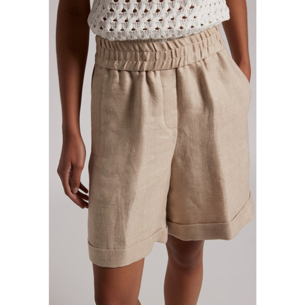 Bermuda Lino Seta W