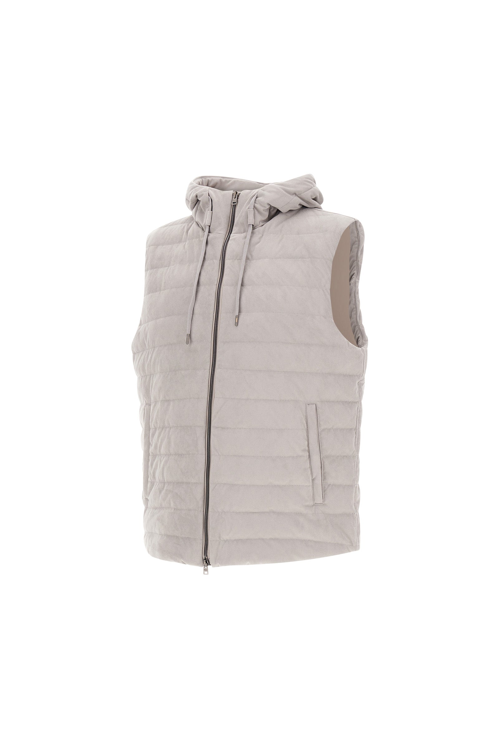 Down Vest Suede M