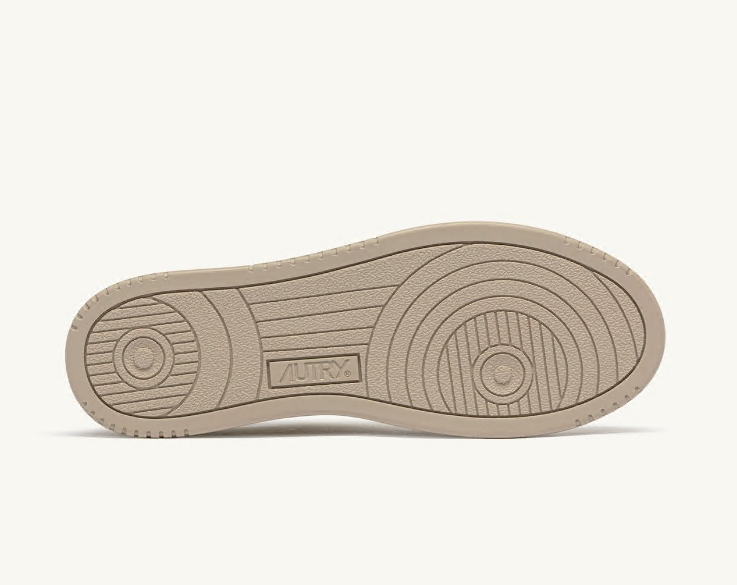Medalist Low Feather Gray Dark Sea Leather Man
