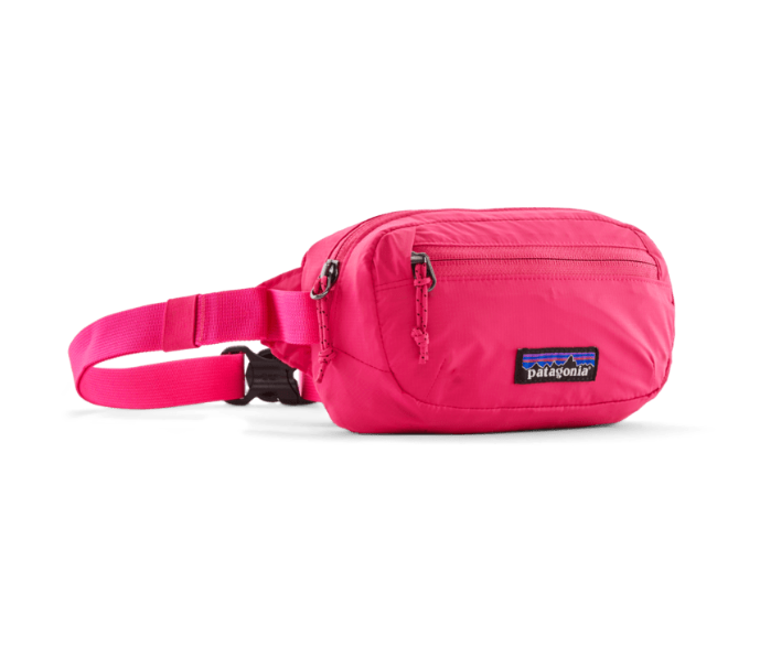 luminous pink Terravia Mini Hip Pack