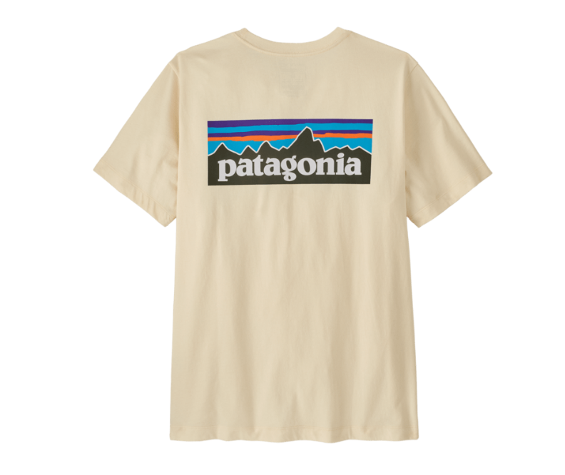 undyed natural P-6 Logo T-Shirt Man