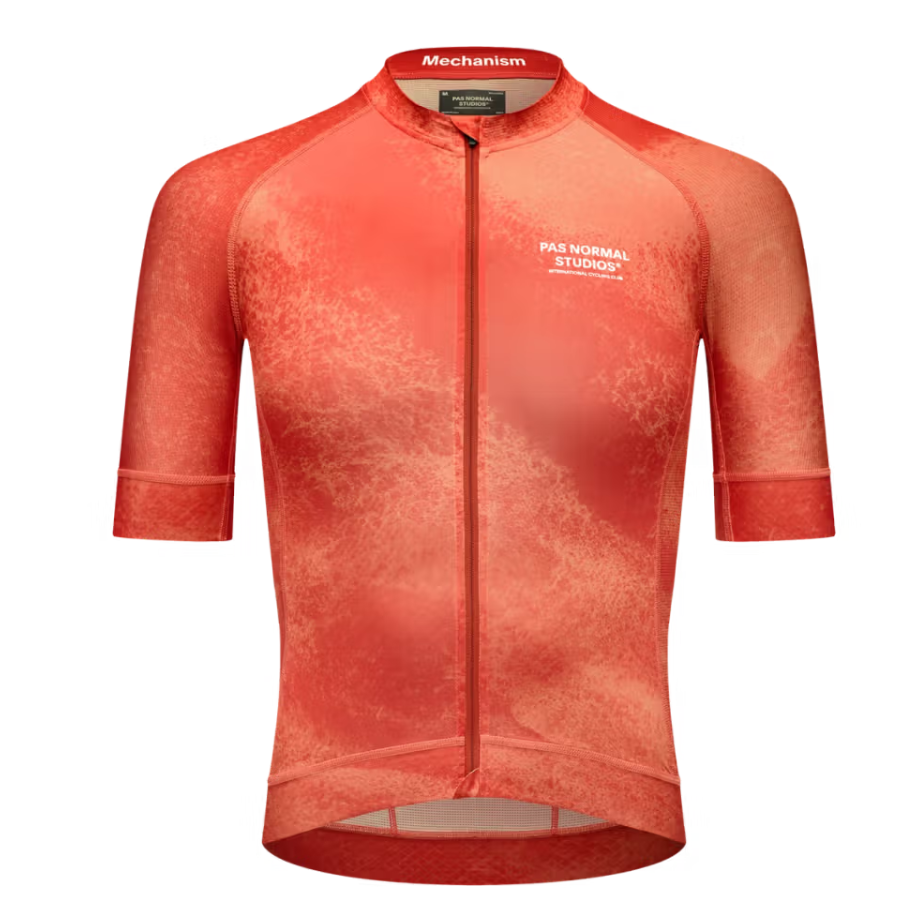 hibiscus orange AOP Mechanism Jersey Man