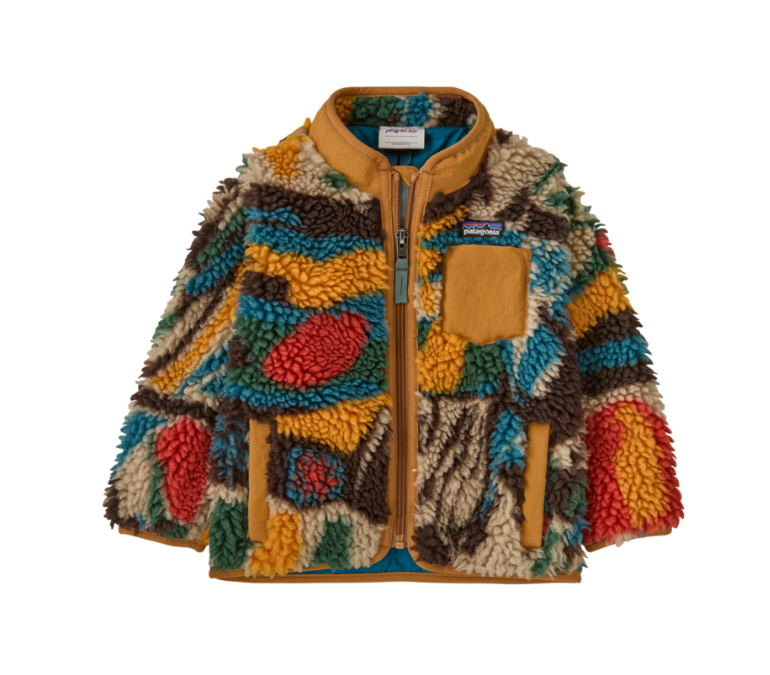 lets chat more: den brown Baby Retro -X Fleece Jacket