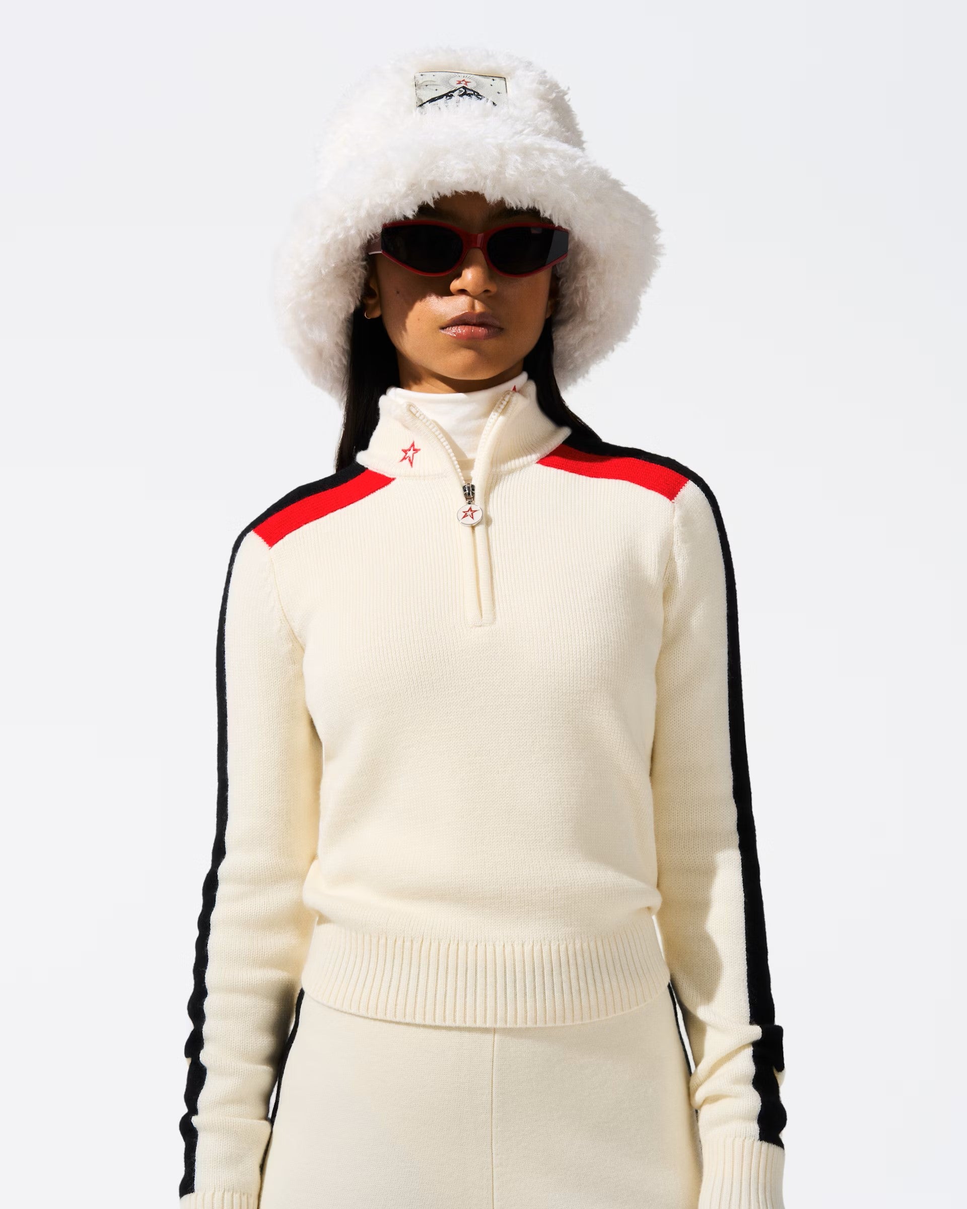 La Tour 1/4 Zip Sweater W