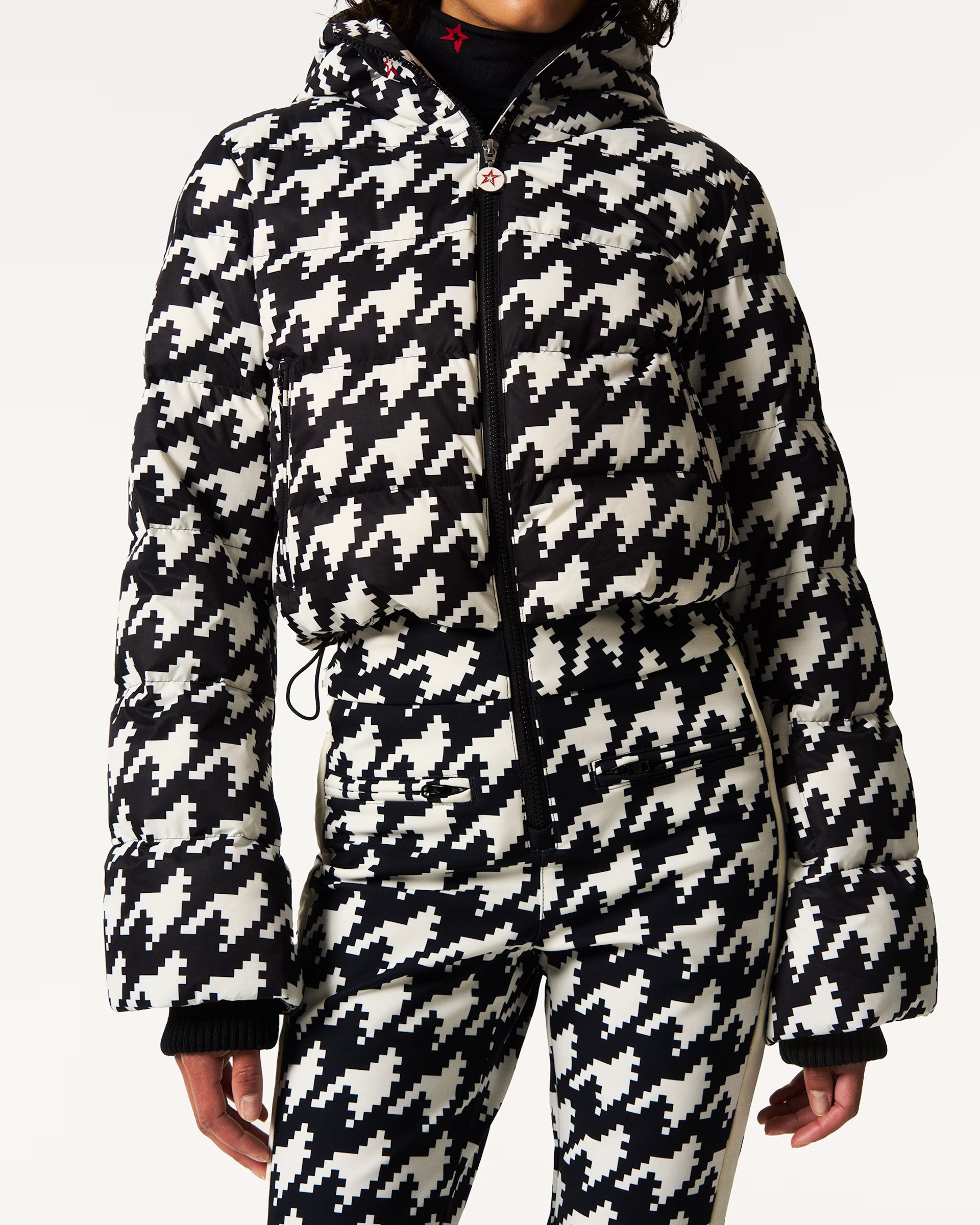 Polar Flare Ski Suit Print W
