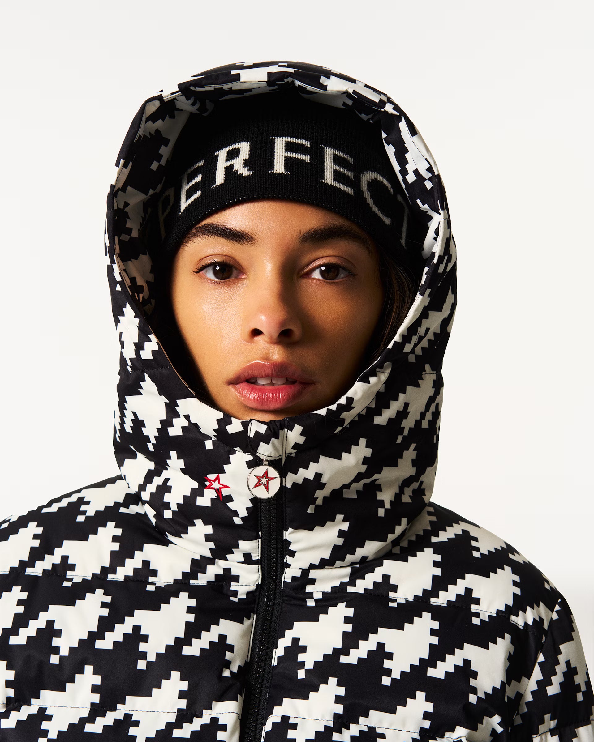 Polar Flare Ski Suit Print W