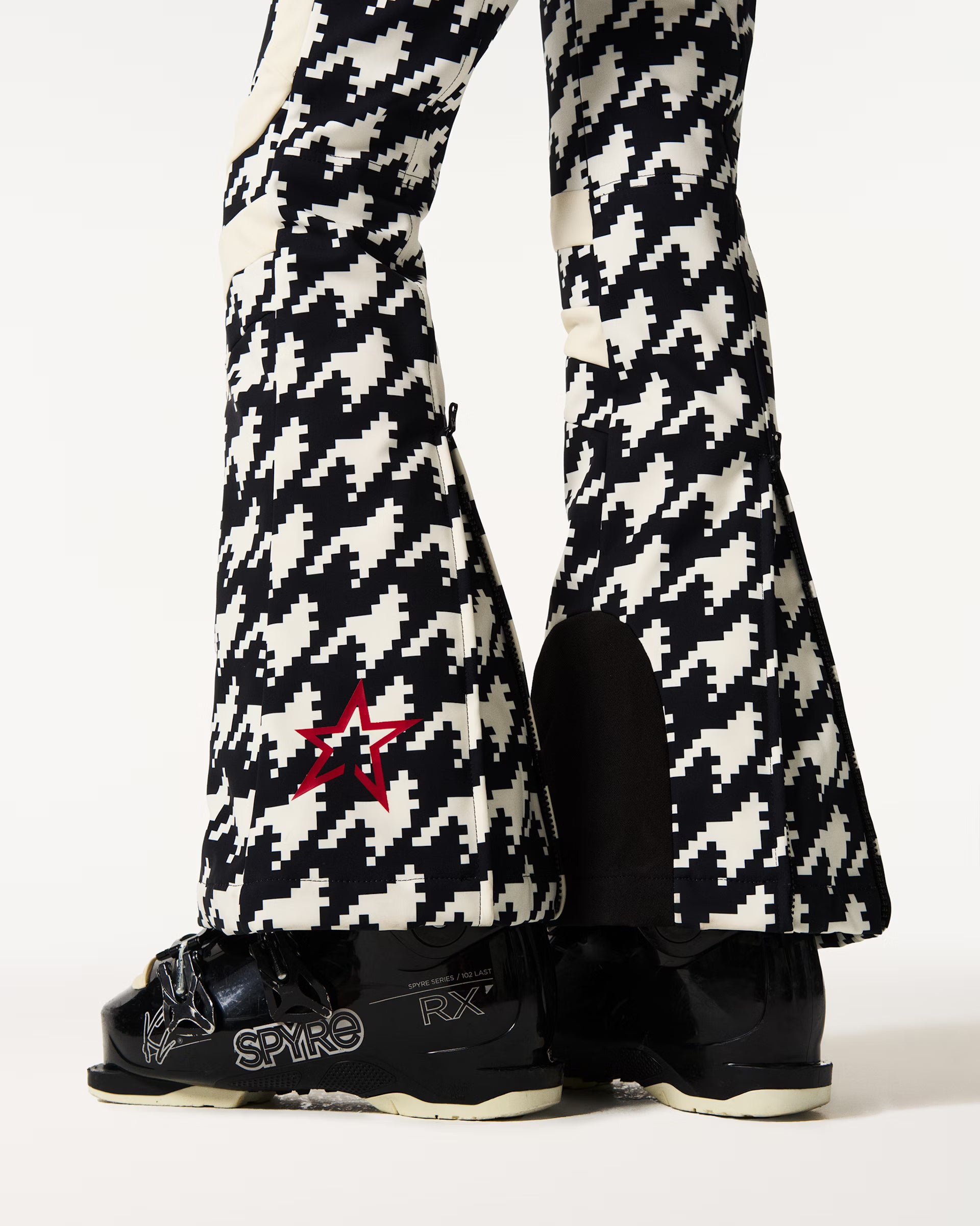 Polar Flare Ski Suit Print W