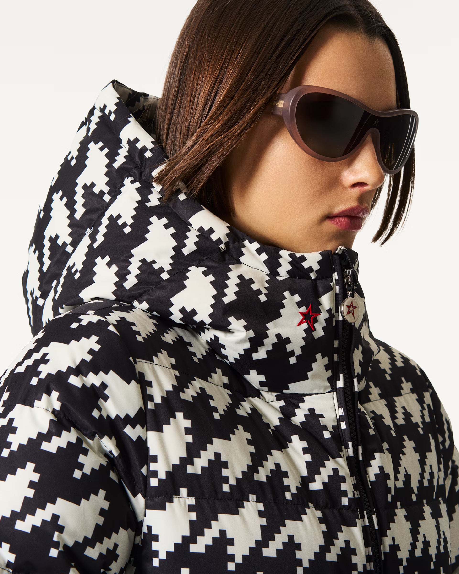 Polar Flare Ski Jacket Print W