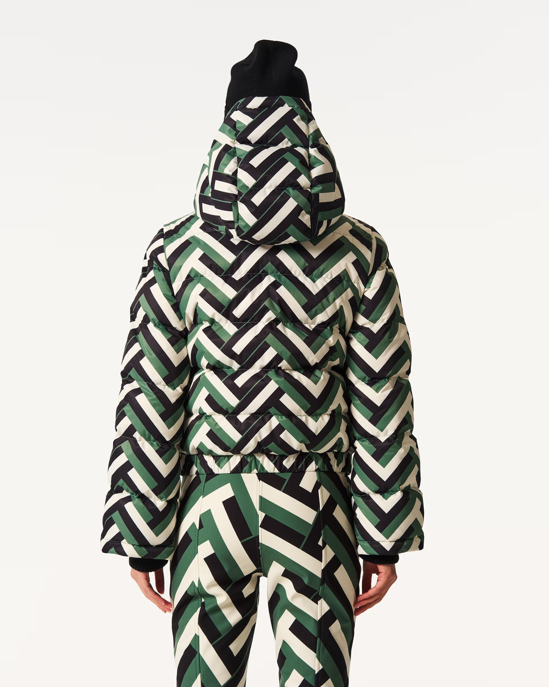 Polar Flare Ski Jacket Print W