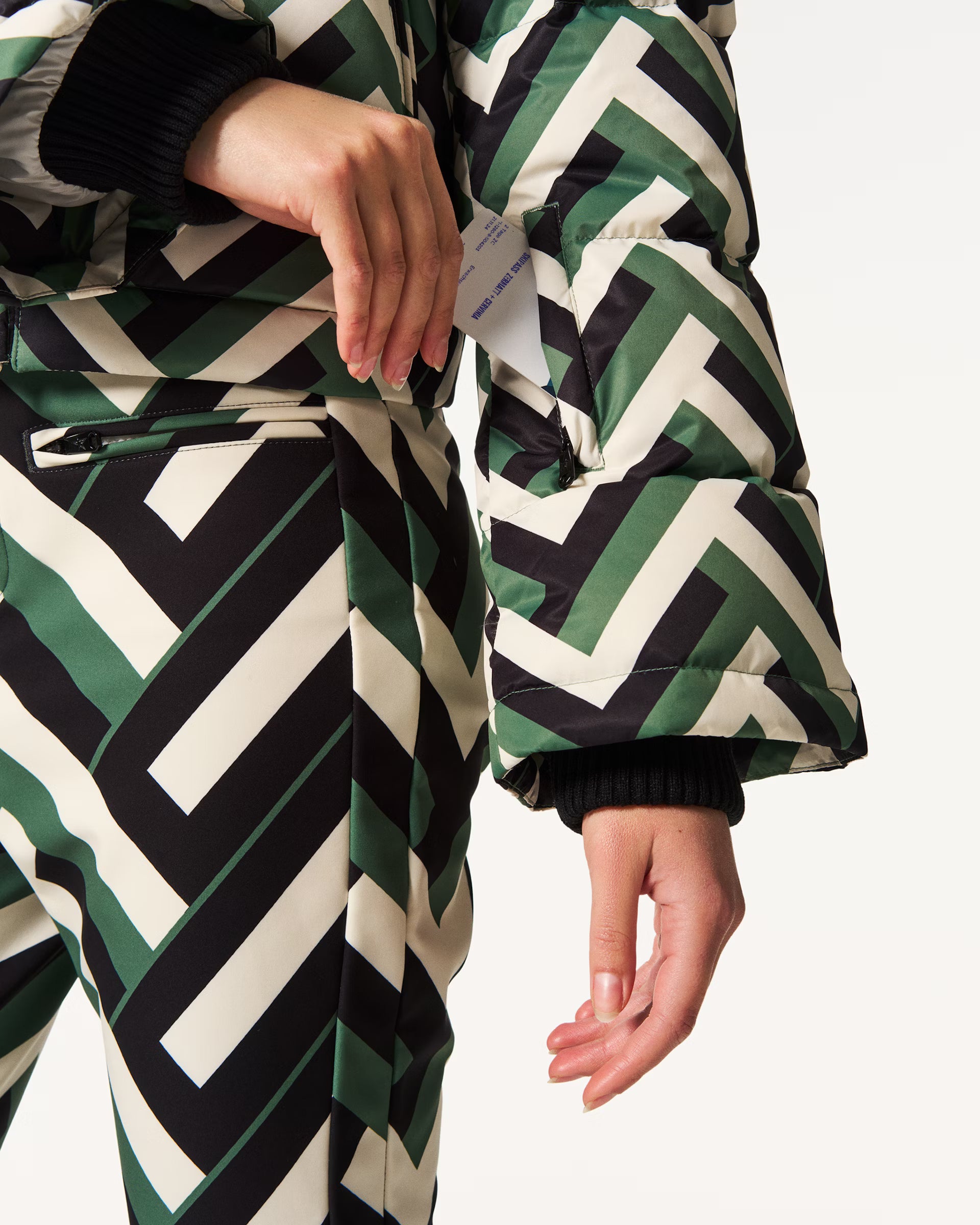 Polar Flare Ski Jacket Print W