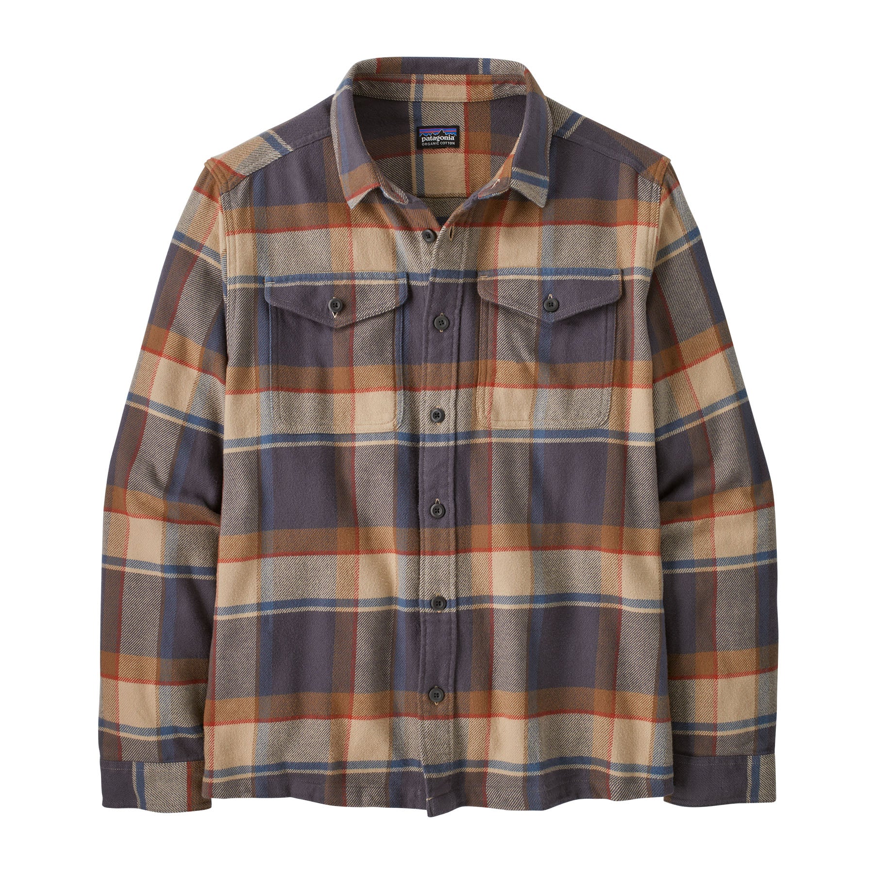 sunrise ridge: forge grey Fjord Flannel Shirt Man