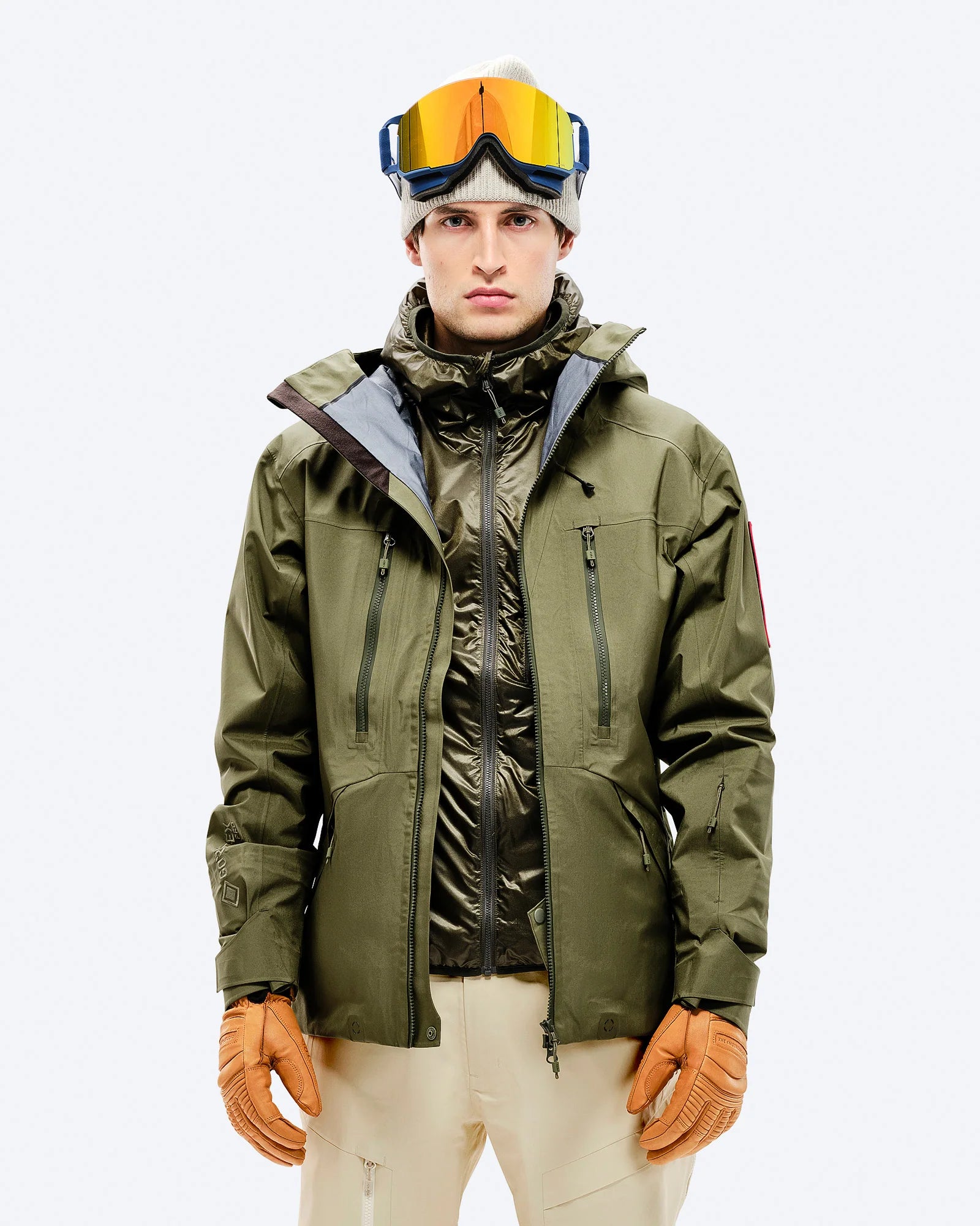 Cashmere Mix Rib Beanie