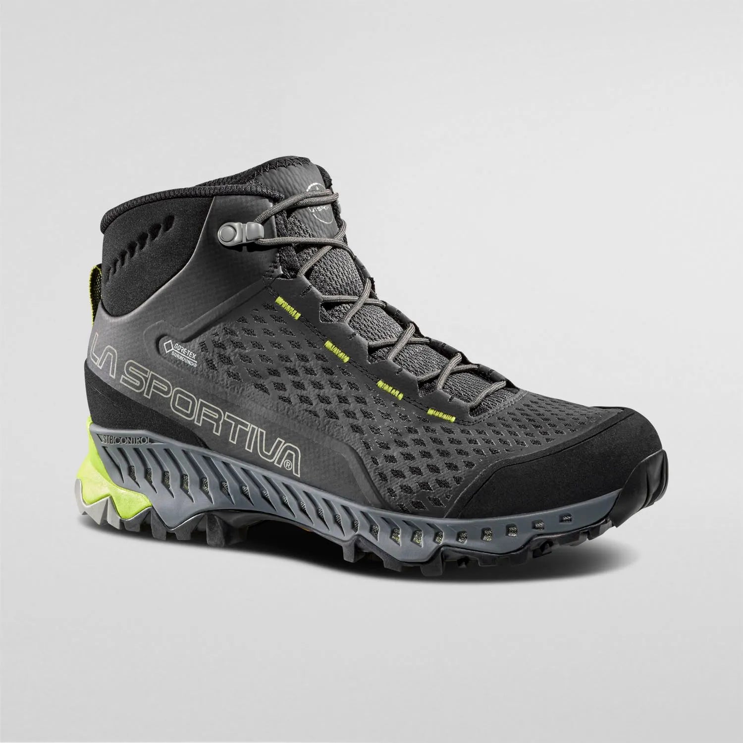 carbon/apple green Stream GTX M