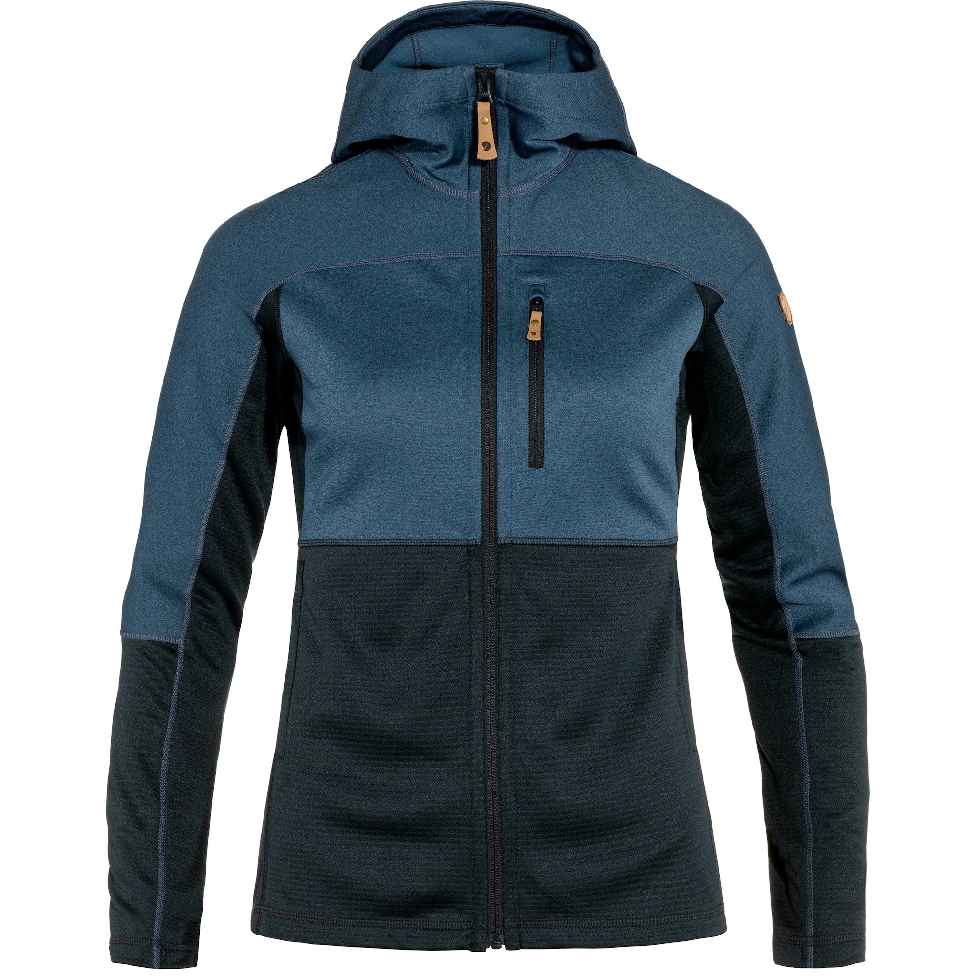 dark navy/indigo blue Abisko Trail Fleece Wmn