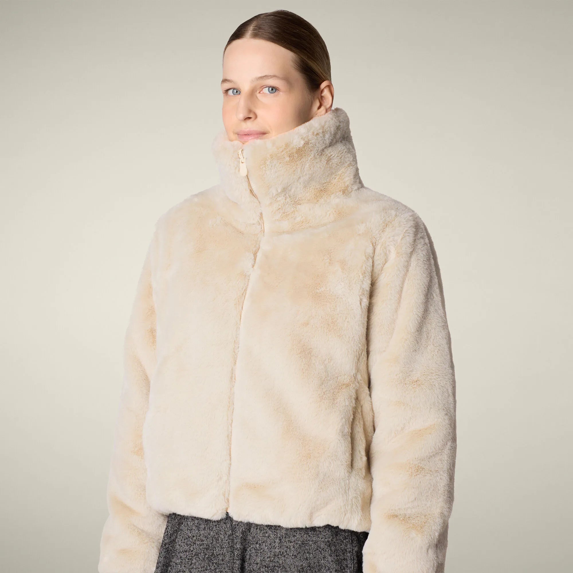 Jeon Reversible Faux Fur Jacket W