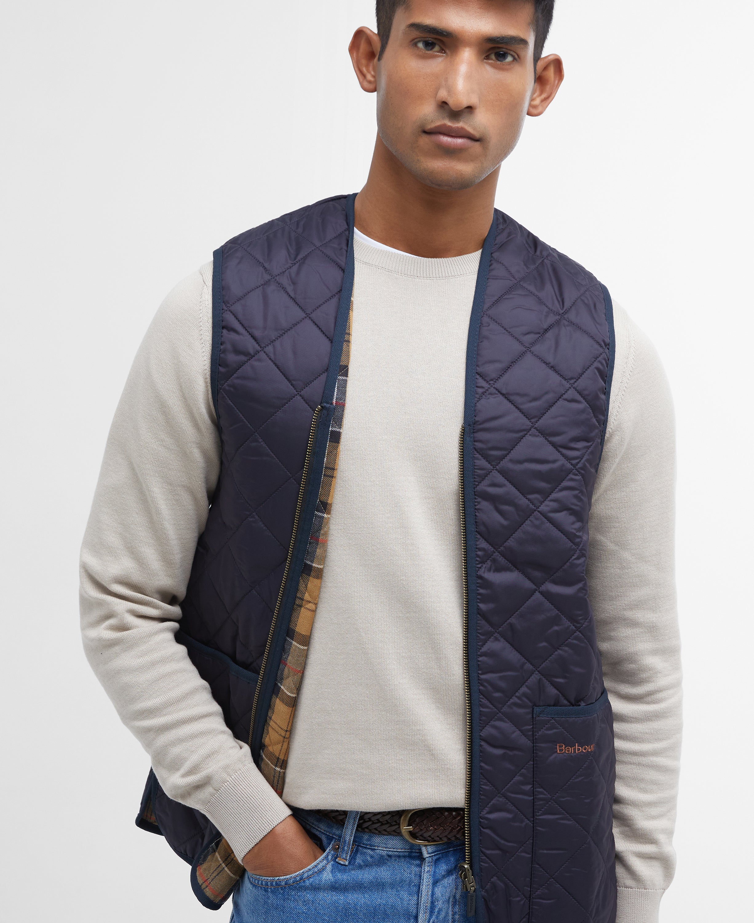 Quilted Waistcoat Zip-In Liner M