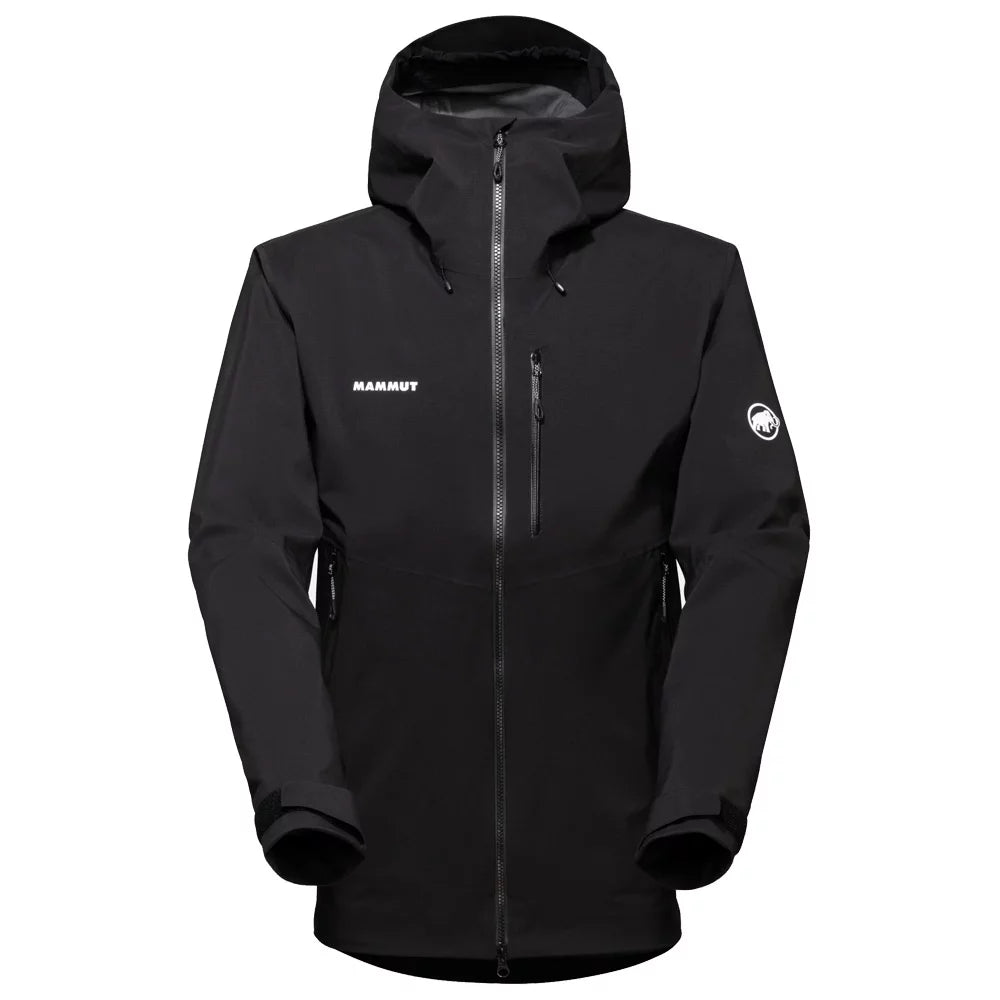 black Alto Guide Hs Hooded Jkt Man