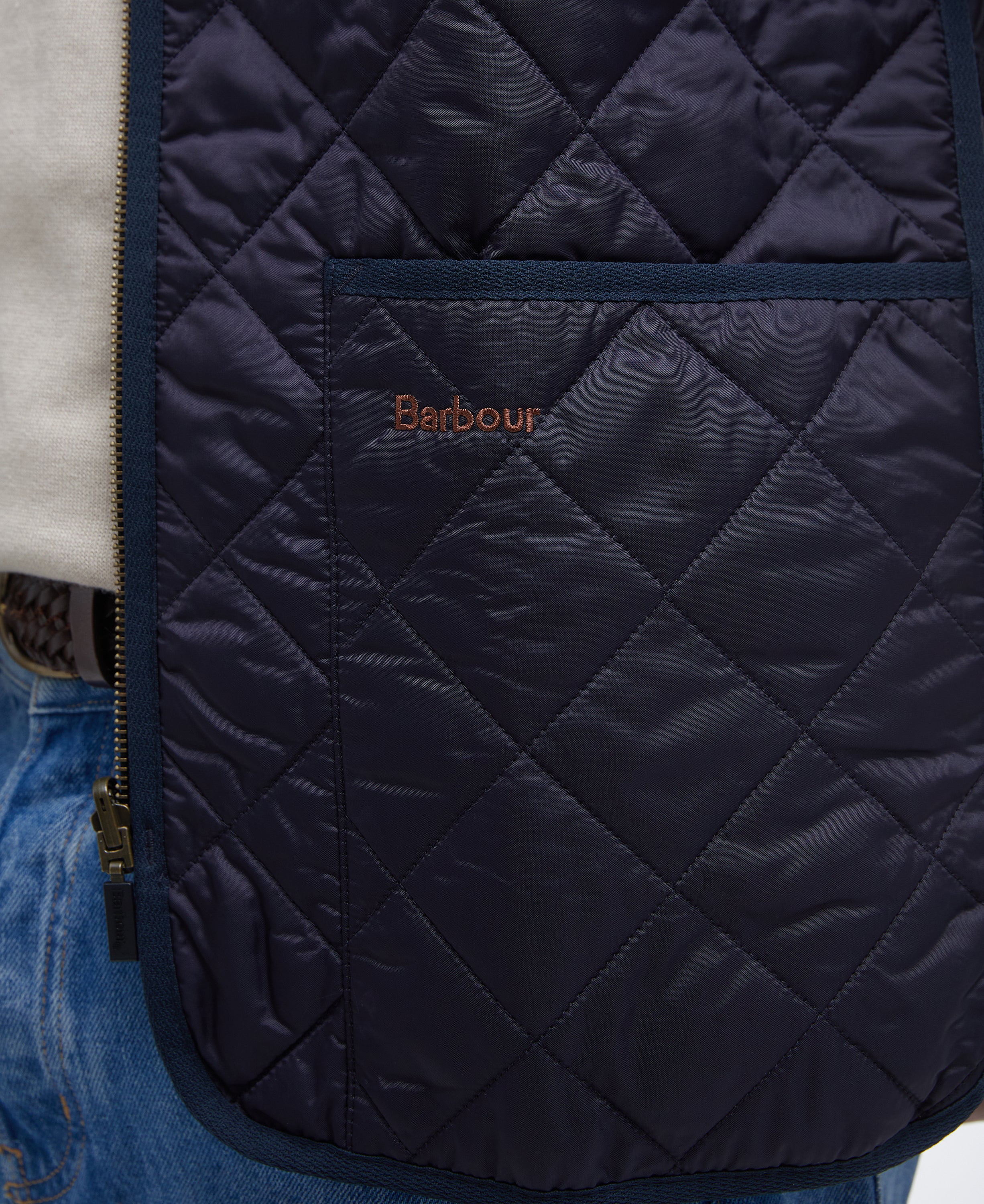 Quilted Waistcoat Zip-In Liner M