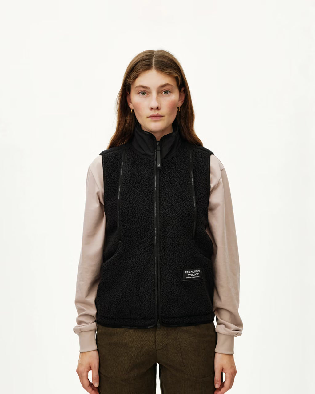 Off-Race Pile Fleece Vest Wmn