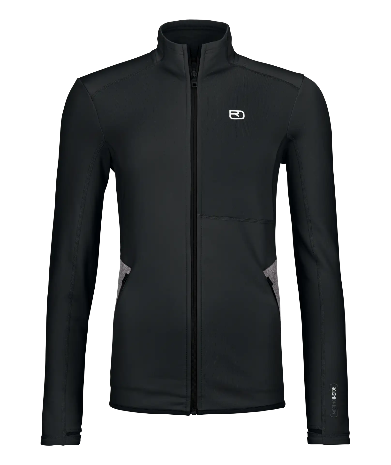 black raven Fleece Jacket Wmn