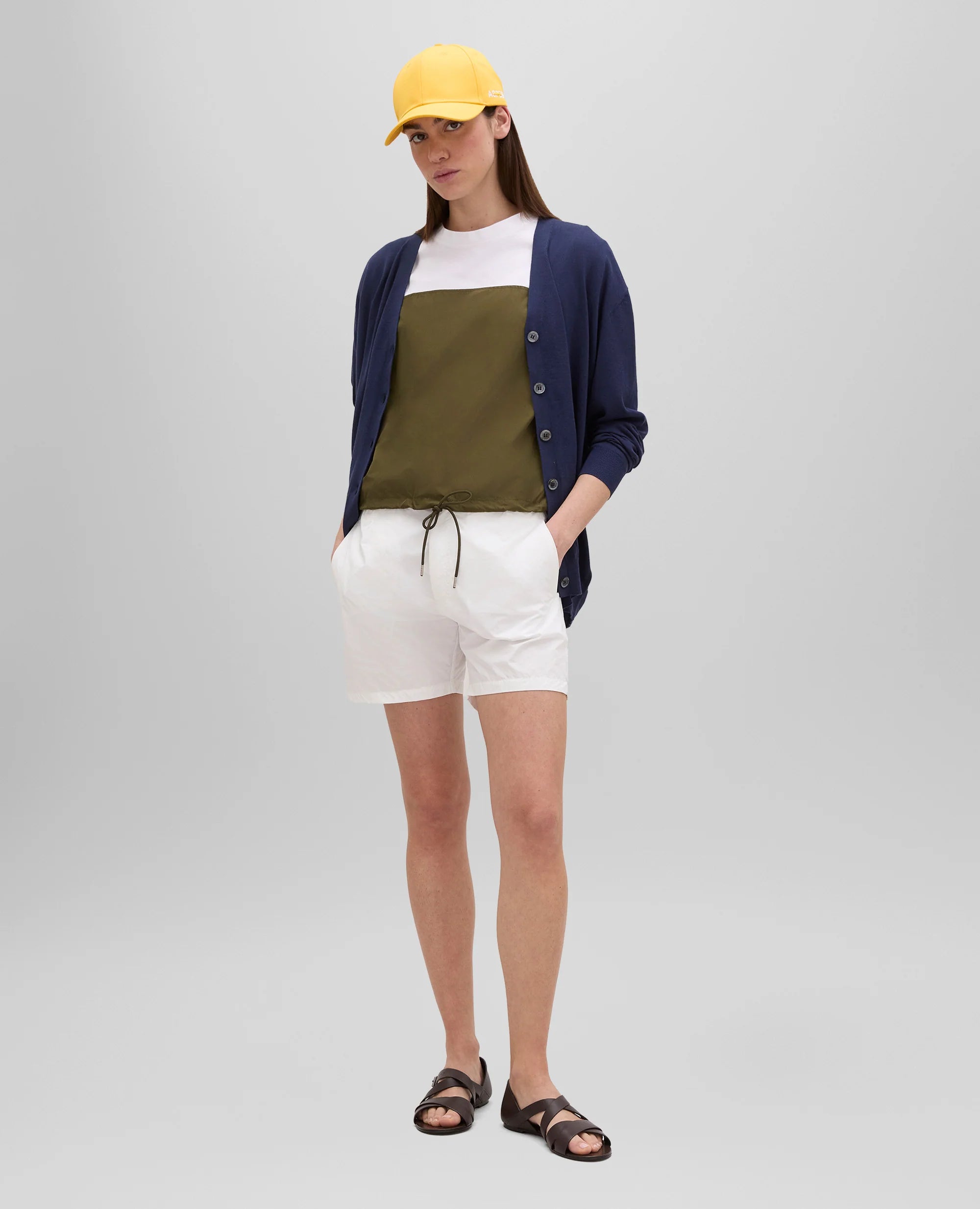 Kani Bi-Material T-shirt W